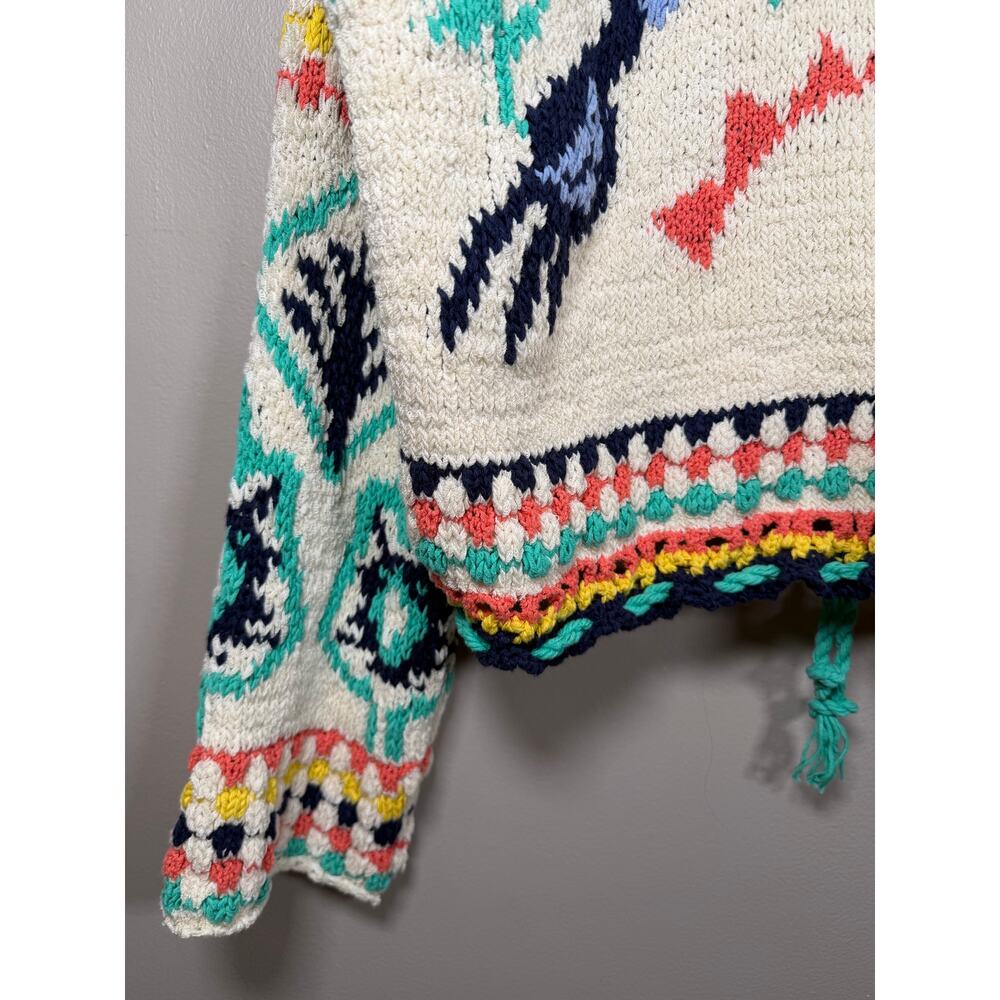 Free People Baja Baby Cardi  Slouchy Knit Cardigan XL - Picture 10 of 12